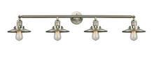 Innovations Lighting 215-SN-M2 - Railroad - 4 Light - 44 inch - Brushed Satin Nickel - Adjustable Bath Vanity Light