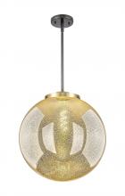 Innovations Lighting 221-1S-BAB-G208-16 - Beacon - 1 Light - 16 inch - Black Antique Brass - Stem Hung - Pendant