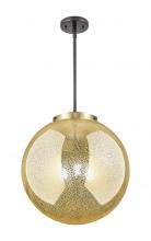 Innovations Lighting 221-3S-BAB-G208-16 - Beacon - 3 Light - 16 inch - Black Antique Brass - Stem hung - Pendant