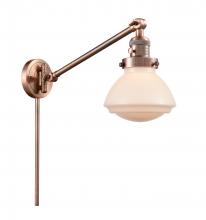 Innovations Lighting 237-AC-G321 - Olean - 1 Light - 9 inch - Antique Copper -Adjustable Swing Arm