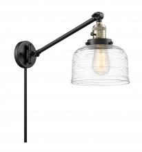 Innovations Lighting 237-BAB-G713 - Bell - 1 Light - 8 inch - Black Antique Brass -Adjustable Swing Arm