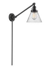 Innovations Lighting 237-OB-G44 - Cone - 1 Light - 8 inch - Oil Rubbed Bronze -Adjustable Swing Arm