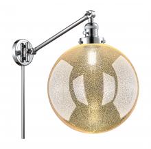 Innovations Lighting 237-PC-G208-12 - Beacon - 1 Light - 12 inch - Polished Chrome -Adjustable Swing Arm