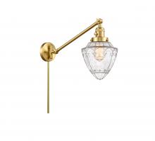 Innovations Lighting 237-SG-G664-7 - Bullet - 1 Light - 7 inch - Satin Gold -Adjustable Swing Arm