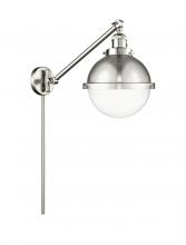 Innovations Lighting 237-SN-HFS-82-SN - Hampden - 1 Light - 9 inch - Brushed Satin Nickel -Adjustable Swing Arm