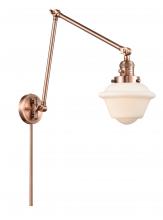 Innovations Lighting 238-AC-G531 - Oxford - 1 Light - 8 inch - Antique Copper - Swing Arm