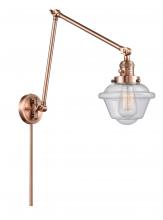 Innovations Lighting 238-AC-G534 - Oxford - 1 Light - 8 inch - Antique Copper - Swing Arm