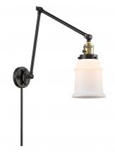 Innovations Lighting 238-BAB-G181 - Canton - 1 Light - 6 inch - Black Antique Brass -Adjustable Swing Arm