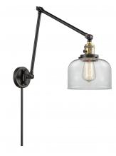 Innovations Lighting 238-BAB-G72 - Bell - 1 Light - 8 inch - Black Antique Brass -Adjustable Swing Arm