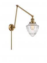 Innovations Lighting 238-BB-G664-7 - Bullet - 1 Light - 7 inch - Brushed Brass -Adjustable Swing Arm