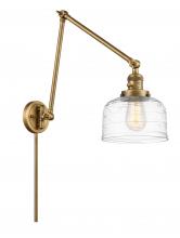 Innovations Lighting 238-BB-G713 - Bell - 1 Light - 8 inch - Brushed Brass -Adjustable Swing Arm