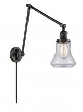 Innovations Lighting 238-BK-G194 - Bellmont - 1 Light - 8 inch - Matte Black - Swing Arm