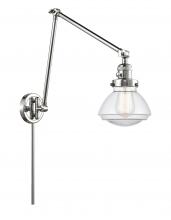 Innovations Lighting 238-PC-G322 - Olean - 1 Light - 9 inch - Polished Chrome -Adjustable Swing Arm