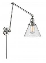 Innovations Lighting 238-PC-G44 - Cone - 1 Light - 8 inch - Polished Chrome -Adjustable Swing Arm