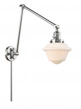 Innovations Lighting 238-PC-G531 - Oxford - 1 Light - 8 inch - Polished Chrome -Adjustable Swing Arm