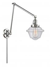 Innovations Lighting 238-PC-G534 - Oxford - 1 Light - 8 inch - Polished Chrome -Adjustable Swing Arm