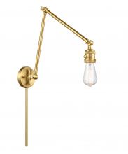Innovations Lighting 238-SG - Bare Bulb - 1 Light - 5 inch - Satin Gold - Swing Arm