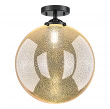 Innovations Lighting 284-1C-OB-G208-12 - Beacon - 1 Light - 12 inch - Oil Rubbed Bronze - Semi-Flush Mount