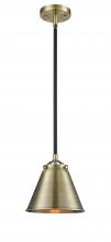 Innovations Lighting 284-1S-BAB-M13-AB - Appalachian - 1 Light - 8 inch - Black Antique Brass - Cord hung - Mini Pendant