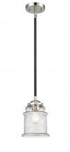 Innovations Lighting 284-1S-BPN-G184 - Canton - 1 Light - 6 inch - Black Polished Nickel - Cord hung - Mini Pendant