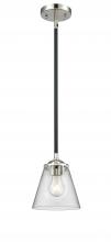 Innovations Lighting 284-1S-BPN-G62 - Cone - 1 Light - 6 inch - Black Polished Nickel - Cord hung - Mini Pendant