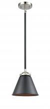 Innovations Lighting 284-1S-BPN-M13-BK - Appalachian - 1 Light - 8 inch - Black Polished Nickel - Cord hung - Mini Pendant