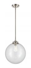 Innovations Lighting 284-1S-SN-G202-12 - Beacon - 1 Light - 12 inch - Brushed Satin Nickel - Stem hung - Mini Pendant