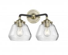 Innovations Lighting 284-2W-BAB-G172 - Fulton - 2 Light - 15 inch - Black Antique Brass - Bath Vanity Light