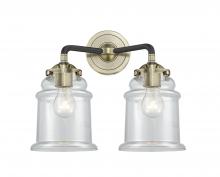 Innovations Lighting 284-2W-BAB-G182 - Canton - 2 Light - 14 inch - Black Antique Brass - Bath Vanity Light