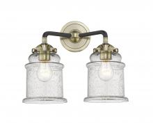 Innovations Lighting 284-2W-BAB-G184 - Canton - 2 Light - 14 inch - Black Antique Brass - Bath Vanity Light