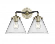 Innovations Lighting 284-2W-BAB-G42 - Cone - 2 Light - 16 inch - Black Antique Brass - Bath Vanity Light