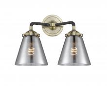 Innovations Lighting 284-2W-BAB-G63 - Cone - 2 Light - 14 inch - Black Antique Brass - Bath Vanity Light