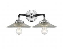 Innovations Lighting 284-2W-BPN-G2-LED - Halophane 2 Light Bath Vanity Light