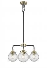 Innovations Lighting 284-3CH-BAB-G204 - Baldwin 3 Light 20 inch Chandelier