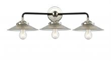 Innovations Lighting 284-3W-BPN-G2 - Halophane 3 Light Bath Vanity Light
