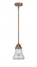 Innovations Lighting 288-1S-AC-G192 - Bellmont - 1 Light - 6 inch - Antique Copper - Cord hung - Mini Pendant