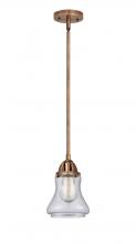 Innovations Lighting 288-1S-AC-G194 - Bellmont - 1 Light - 6 inch - Antique Copper - Cord hung - Mini Pendant