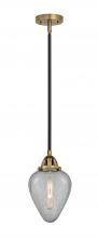 Innovations Lighting 288-1S-BAB-G165 - Geneseo - 1 Light - 7 inch - Black Antique Brass - Cord hung - Mini Pendant