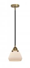 Innovations Lighting 288-1S-BAB-G171 - Fulton - 1 Light - 7 inch - Black Antique Brass - Cord hung - Mini Pendant