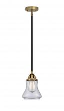Innovations Lighting 288-1S-BAB-G192 - Bellmont - 1 Light - 6 inch - Black Antique Brass - Cord hung - Mini Pendant