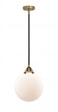 Innovations Lighting 288-1S-BAB-G201-10 - Beacon - 1 Light - 10 inch - Black Antique Brass - Cord hung - Mini Pendant