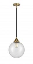 Innovations Lighting 288-1S-BAB-G204-10 - Beacon - 1 Light - 10 inch - Black Antique Brass - Cord hung - Mini Pendant