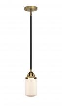 Innovations Lighting 288-1S-BAB-G311 - Dover - 1 Light - 5 inch - Black Antique Brass - Stem hung - Mini Pendant