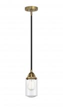 Innovations Lighting 288-1S-BAB-G314 - Dover - 1 Light - 5 inch - Black Antique Brass - Stem hung - Mini Pendant