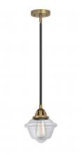 Innovations Lighting 288-1S-BAB-G532 - Oxford - 1 Light - 8 inch - Black Antique Brass - Cord hung - Mini Pendant