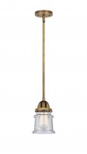 Innovations Lighting 288-1S-BB-G184S - Canton - 1 Light - 5 inch - Brushed Brass - Stem hung - Mini Pendant