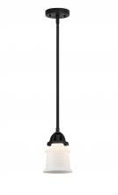 Innovations Lighting 288-1S-BK-G181S - Canton - 1 Light - 5 inch - Matte Black - Stem hung - Mini Pendant