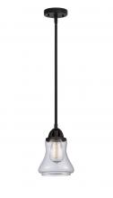 Innovations Lighting 288-1S-BK-G192 - Bellmont - 1 Light - 6 inch - Matte Black - Cord hung - Mini Pendant