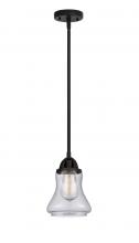 Innovations Lighting 288-1S-BK-G194 - Bellmont - 1 Light - 6 inch - Matte Black - Cord hung - Mini Pendant