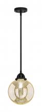 Innovations Lighting 288-1S-BK-G208-8 - Beacon - 1 Light - 8 inch - Matte Black - Stem hung - Mini Pendant